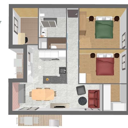 Homey Montaigne - New - A 1 Min A Pied Du Lac D'Annecy - 2 Balcons Prives - Appartement Avec 2 Chambres - Stationnement Gratuit Toute L'Annee Sauf En Ete - Juin A Aout מראה חיצוני תמונה